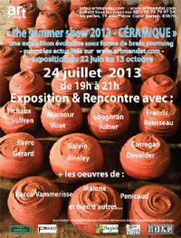 The summer show 2013 - Céramiques. Du 22 juin au 13 octobre 2013 à Barjols. Var. 